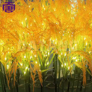 Juego de Lámparas LED con Forma de Espiga de Trigo para Exteriores, IP65, Iluminación Decorativa para Restaurantes, Bares, Parques, Hogar, Navidad y Paisajes - Product Image 4