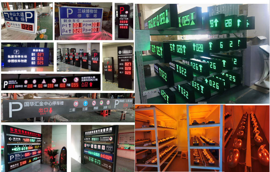 Ultrasonic with LED indicator all-in-one parking sensor guidance system