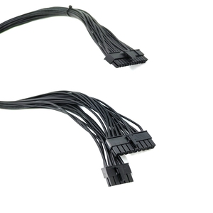 Corsai loại 4 18 + 10 pin ATX chuyển đổi 16 AWG cáp đồng 4-5 quan hệ 24Pin ATX Bo mạch chủ PSU phụ kiện máy tính được sử dụng - Product Image 2