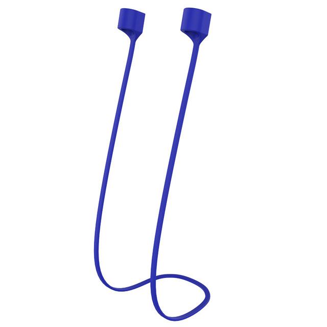 Silicone Earphones Anti-lost Rope Headphone Neck Cord Earphone Strap Cord for Airpods Soft Silicone Anti-lost Cord