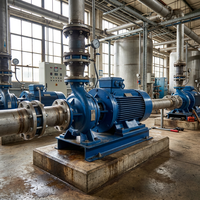Pompe à eau centrifuge industrielle LANCO ISWH 15KW à haute efficacité |   Pompe de canalisation monophasée 3 pouces avec roulements NSK en alliage/SiC