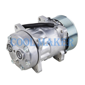 SD7H15 4872C ร่วมสำหรับรถบรรทุกหนัก/<span class=keywords><strong>Ag</strong></span> Flex 7 <span class=keywords><strong>AC</strong></span> Compressor 4028 4310 4420 4800 ABPN83304054 - Product Image 2