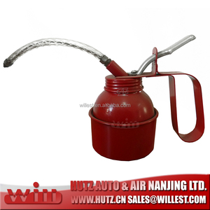 Pistola de pulverización de aceite europea HUTZ 350 ml, aceitera <span class=keywords><strong>manual</strong></span> con boquilla flexible OC350E01B, bomba de lubricación <span class=keywords><strong>manual</strong></span> de acero - Product Image 5