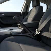 2 PCS Organisateur de vide-espaces de siège de voiture, bande anti-chute, accessoire universel pour l'intérieur de la voiture