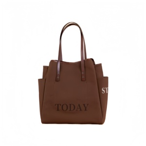 High Quality Eco Friendly Cheap Fashion <b>Bags</b> Women Canvas Handbag Luxury Tote <b>Bag</b> With Custom Printed Logo - Product Image 5