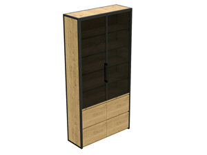 Estante Metálico de Doble Cara, Estilo Vintage, Resistente, para Exhibición de Alimentos en <span class=keywords><strong>Tiendas</strong></span> Gourmet - Product Image 6