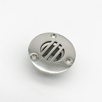 Drain de pont de bateau en acier inoxydable 316 poli miroir 25 mm pour yacht marin