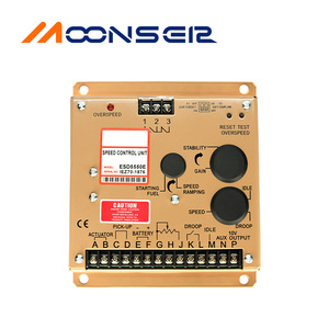 โมนส์เอียร์ ESD5550E ชุดควบคุมความเร็วเครื่องกำเนิดไฟฟ้าดีเซล บอร์ดควบคุมอิเล็กทรอนิกส์ ตัวควบคุมกระแสตรง - Product Image 4