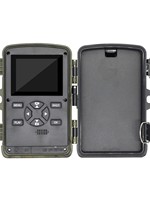 Caméra de chasse numérique infrarouge 4K à double objectif, vision nocturne, étanche, conçue pour l'extérieur, pour la chasse et le suivi de la faune