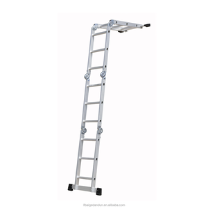 บันไดอเนกประสงค์ EN131 ขายดี 4 ตอน 3 ขั้น บันไดพับได้หลายแบบ - Product Image 6