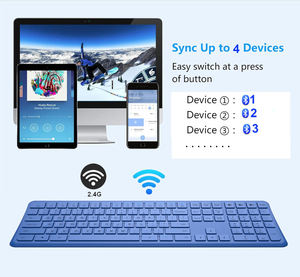Custom Espanol Spanish Key Board Computer <b>Keyboard</b> Cute Curved <b>bluetooth</b> <b>Keyboard</b> for Ios Android windows System Mackbook - Product Image 4