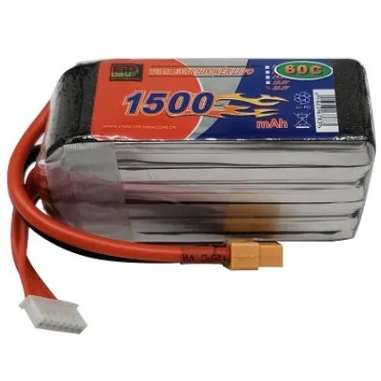 EP 6S 22.2V 1500mAh 60C LIPO Battery For For FPV Drone Quadcopter Helicopter Airplane RC Boat Car Racing Models