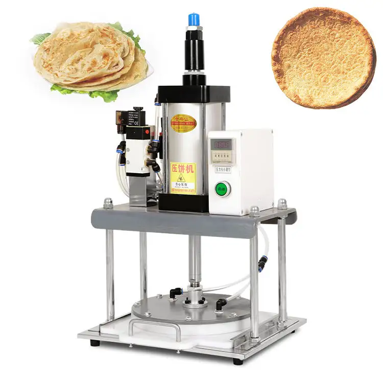 22cm 25cm 30cm Tortilla pneumatica Pizza ex frittelle automatica crosta pasta Base pressa pressore Naan Make Machine