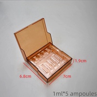 Boîte de rangement portable pour médicaments, multi-compartiments, en plastique scellé, sans BPA, écologique, en matériau recyclé