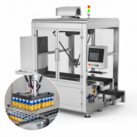 Système de cartonnage robotisé à grande vitesse SenseTronics Delta Robot Machine pour l'emballage alimentaire, capacité de 10 000 unités/heure, tri et emballage automatiques