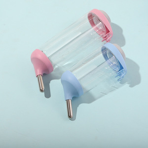 Hanging Dog Kennel <b>Cage</b> Water Dispenser Drinker for Pets Can Be Raised and Lowered Drinking Water Feeding <b>Cage</b> Water Bottle - Product Image 3