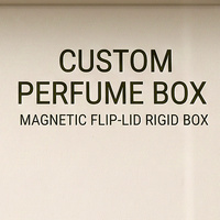 Boîte cadeau personnalisée blanche pour Cologne et boîte magnétique pour parfum avec collection de parfums, boîte en papier et emballage pour parfum