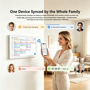 Máquina de Calendario Inteligente WiFi de 21.5 Pulgadas, Venta al Por Mayor, Sin Cuota de Suscripción, con Aplicación Gratuita de por Vida y Álbum en la <span class=keywords><strong>Nube</strong></span> - Product Image 3