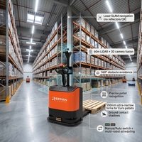 Chariot élévateur autonome Reeman Ironhide 3.0 1500 kg avec navigation laser SLAM pour la manutention intelligente des palettes et l'automatisation des entrepôts