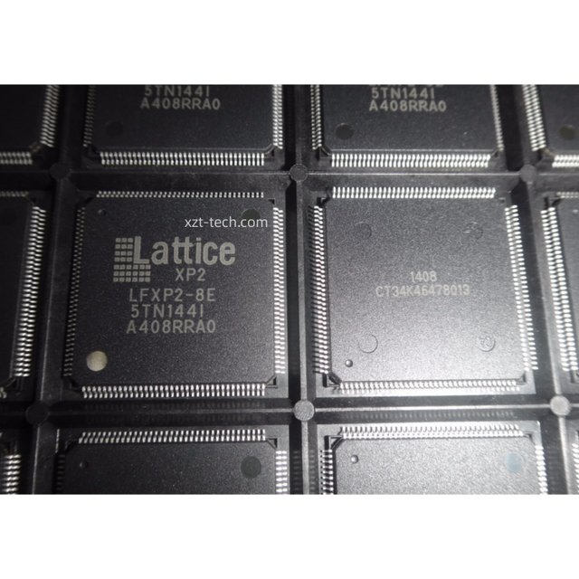 XZT (New & Original)In stock IC FPGA 100 I/O 144TQFP LFXP2-8E-5TN144I