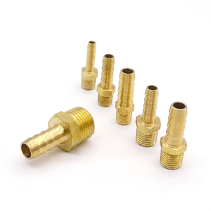 Adaptateur mâle personnalisé haut de gamme en laiton (AOL-051) – Adaptateur à compression en laiton, connecteur fileté en laiton, connecteur de tuyau en laiton OEM - Product Image 1