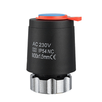 Actionneur électrothermique 230V M30x1.5 NO NC pour collecteur de chauffage par le sol, ventilo-convecteur, vanne de zone IP54, radiateur, thermostat à cire, 2 fils, CE