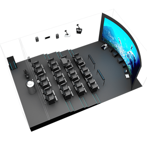 ALILE Attractive 5D 6D 7D 8D Expérience immersive Réalité virtuelle Cinémas d'intérieur pour parcs à thème et centres commerciaux - Product Image 1