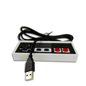 Manette filaire pour NES et PC rétro, contrôleur USB avec moteur de vibration - Jouet de jeu classique - Product Image 2