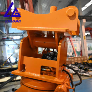 Hızlı çalışma için yüksek frekanslı titreşim Vibro çekiç kazık çekiç yan kelepçe titreşim çekiç 12m yuvarlak çelik boru kazık - Product Image 3