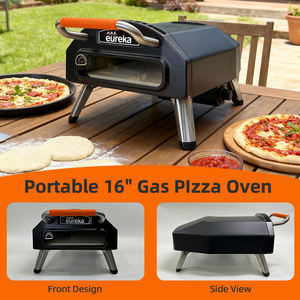 Four à pizza <span class=keywords><strong>vertical</strong></span> mobile multifonctionnel allemand de 16 pouces, capacité de table, vente, feu - Product Image 3