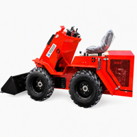 Chargeuse compacte sur chenilles S490 pour travaux de construction, déneigement, terrassement, aménagement paysager et défrichement de chantier