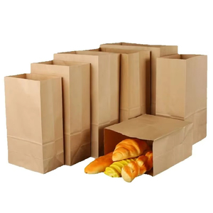 Sacs à fond plat laminés anti-graisse personnalisés pour la <span class=keywords><strong>livraison</strong></span> rapide de nourriture, pour les hamburgers, les frites, le poulet, les plats à emporter, les emballages de thé au lait - Product Image 5