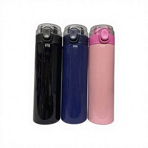 2026 Very New 304 Double Wall Vacuum Insulated Stainless <b>Steel</b> Water <b>Bottle</b> for Business Gifts Customizable Logo Color - Product Image 1