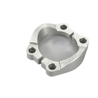 Bride de serrage hydraulique haute pression en acier inoxydable, bride de serrage fendue en acier au carbone pour tuyau en cuivre norme ISO