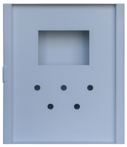 Boîtier électronique à <span class=keywords><strong>double</strong></span> porte étanche en acier au carbone robuste avec fenêtre de visualisation pour usage industriel - Product Image 5