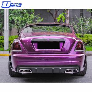 Ensemble de pare-chocs arrière en fibre de carbone de style <span class=keywords><strong>RR</strong></span> <span class=keywords><strong>Wraith</strong></span> MSY pour Rolls Royce <span class=keywords><strong>Wraith</strong></span> BodyKit - Product Image 2