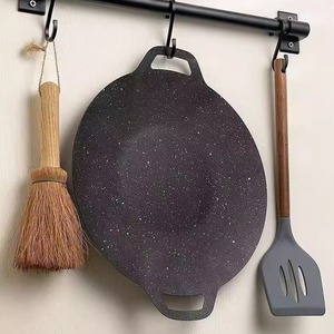 Plaque de cuisson portable antiadhésive en maifanite avec poignée pour barbecue, pique-nique en plein air et grillades au parc - Product Image 1