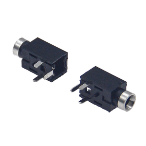 PJ-210 Conector de Audio de 2.5mm, Montaje Vertical de 3 Pines para PC/Computadora, Conector Hembra - Product Image 4