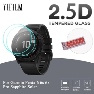 Verre trempé pour Garmin <span class=keywords><strong>Fenix</strong></span> <span class=keywords><strong>7</strong></span> <span class=keywords><strong>7X</strong></span> 7S 6 6X 6S Pro Sapphire HD Film de protection d'écran pour <span class=keywords><strong>Fenix</strong></span> <span class=keywords><strong>7</strong></span> 7S <span class=keywords><strong>7X</strong></span> Smartwatch Accessoires - Product Image 2