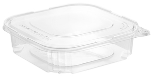 SB1048 Recipiente de comida de plástico PET transparente de dos piezas con tapas reciclables 48 Oz/1420cc para pan Cupcakes Croissants & Bagels - Product Image 2
