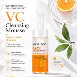 Mousse <span class=keywords><strong>Detergente</strong></span> all'Essenza di Vitamina C e Niacinamide, Pulizia Profonda, Idratazione e Sbiancamento della Pelle, <span class=keywords><strong>Detergente</strong></span> <span class=keywords><strong>Viso</strong></span> - Product Image 1