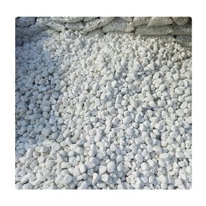 Galets blancs de paysage de qualité supérieure, galets de paysage blancs de neige - Product Image 1