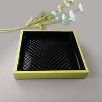Boîte à pâtisserie transparente personnalisée en PET avec insert, emballage jetable pour boulangerie, dessert, collation, chocolat, impression avec laminage mat