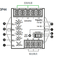 EVP-3P44 de EVR-1P22 de relais de tension électronique EVR d'origine Iventory pour mesurer et protéger la tension prix de haute qualité