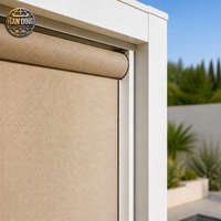 Pergola bioclimatique motorisée en aluminium Quartan Fell avec toit à lames orientables, imperméable, pour jardin extérieur