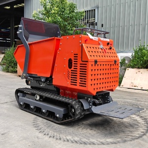 1200kg Bestselling Products Full Hydraulic Crawler Mini <b>Dumper</b> Truck Automatic <b>Tracked</b> Gasoline Dump - Product Image 6