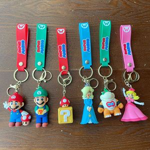 Llavero de Mario, Personaje de Videojuego, Colgante de Muñeco de Dibujos Animados, Cordón para Muñeca, Adorno para Colgar en el Coche o Bolso, para Niños - Product Image 5