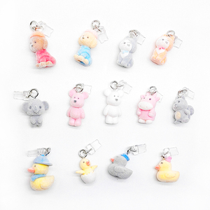 IVANHOE Cartoon canard téléphone bouchon anti-poussière Android bouchon anti-poussière pendentif <span class=keywords><strong>Port</strong></span> de Charge prise pour Iphone Type C bouchon de Protection contre la poussière - Product Image 1