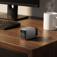 Adaptor USB Tipe-C Super Cepat KYT 45W AI Smart Gan PD3.0 untuk Laptop & Ponsel dengan Perlindungan OTP
