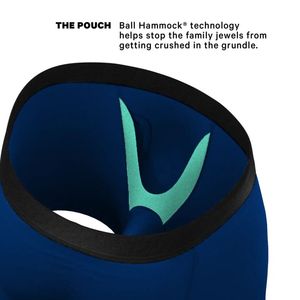 Fabricant de sous-vêtements pour hommes à impression personnalisée OEM Modal Pouch Thong Boxer Sous-vêtements respirants pour hommes - Product Image 4